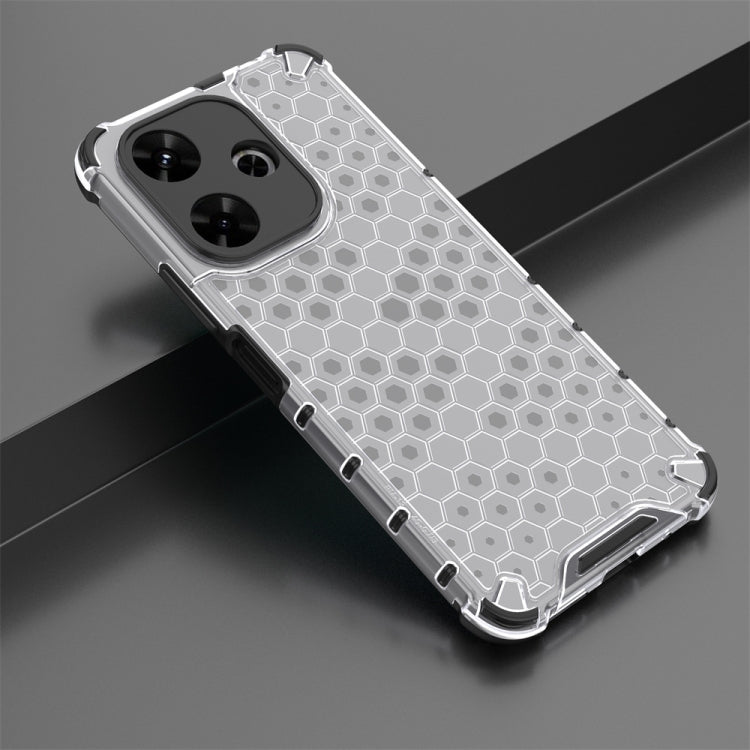 For Redmi 13 4G Shockproof Honeycomb Phone Case