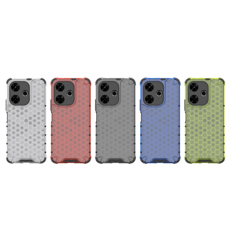 For Redmi 13 4G Shockproof Honeycomb Phone Case