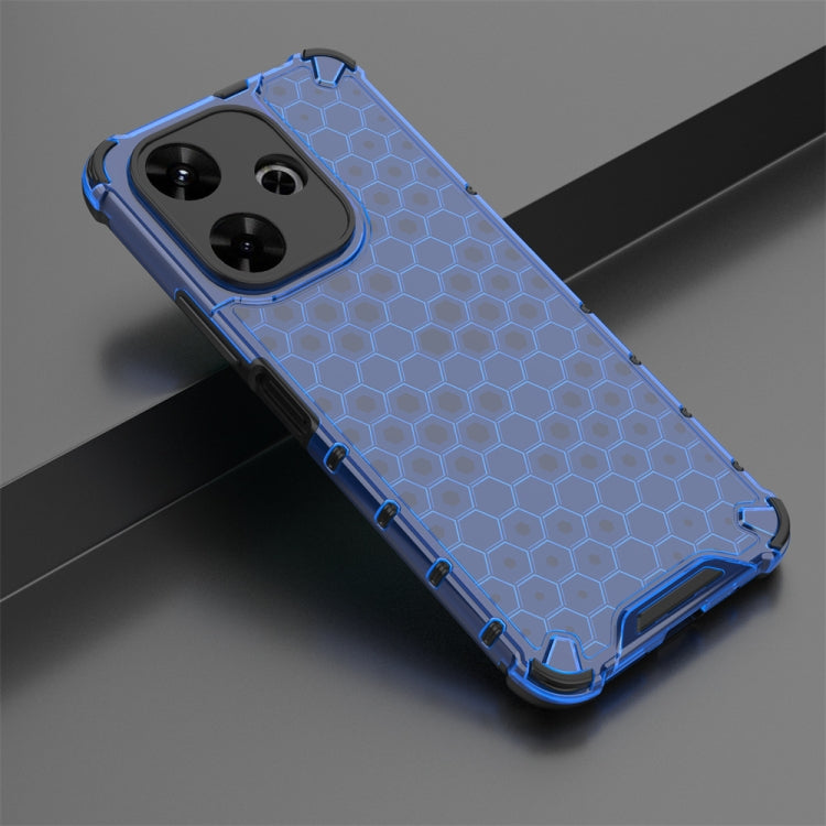 For Redmi 13 4G Shockproof Honeycomb Phone Case