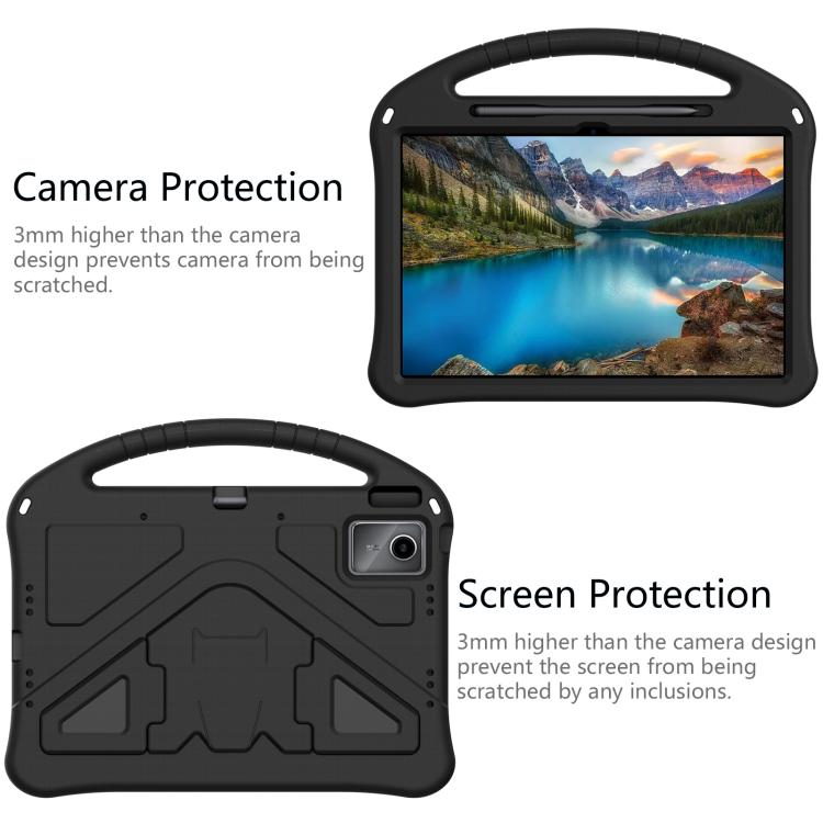 For Lenovo Tab Plus Gen2 /ldea Tab Plus 12.1 EVA Shockproof Tablet Case with Holder