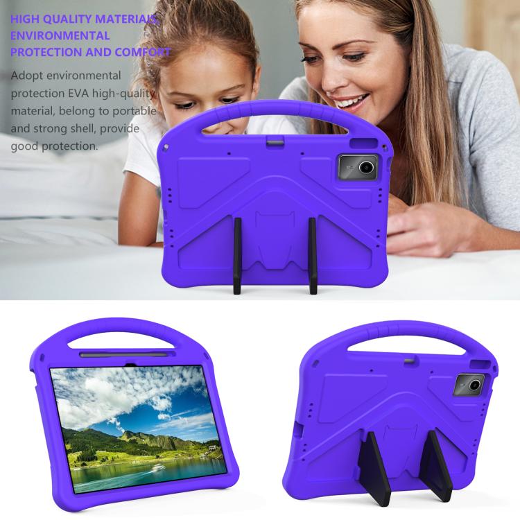 For Lenovo Tab Plus Gen2 /ldea Tab Plus 12.1 EVA Shockproof Tablet Case with Holder