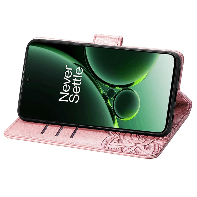 For OnePlus Nord 3 Butterfly Love Flower Embossed Leather Phone Case