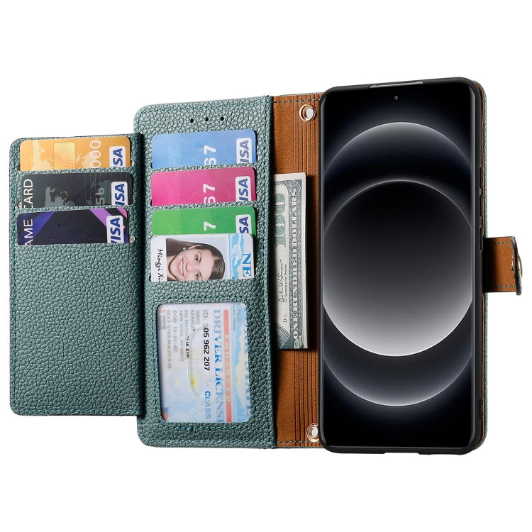 For Xiaomi 14 Ultra Love Zipper Lanyard Leather Phone Case