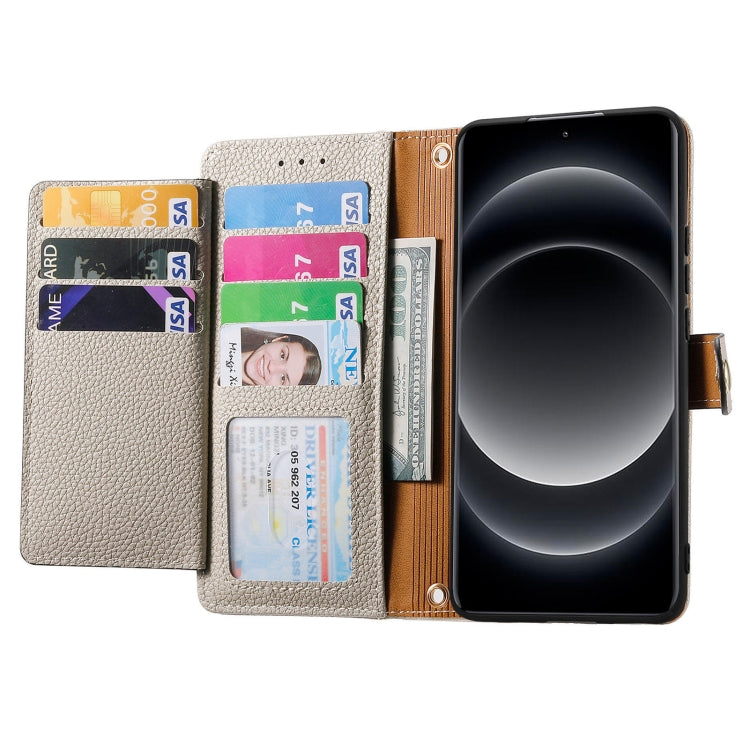 For Xiaomi 14 Ultra Love Zipper Lanyard Leather Phone Case