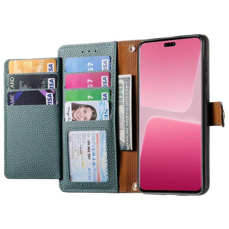 For Xiaomi 13 Lite Love Zipper Lanyard Leather Phone Case