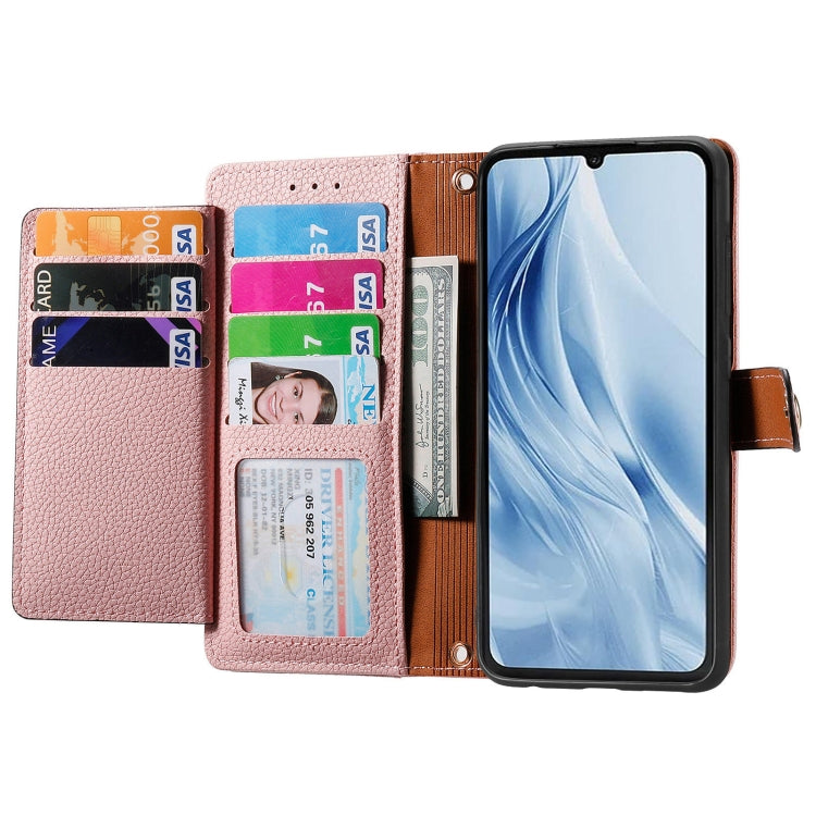 For Xiaomi Redmi 13C 5G Love Zipper Lanyard Leather Phone Case