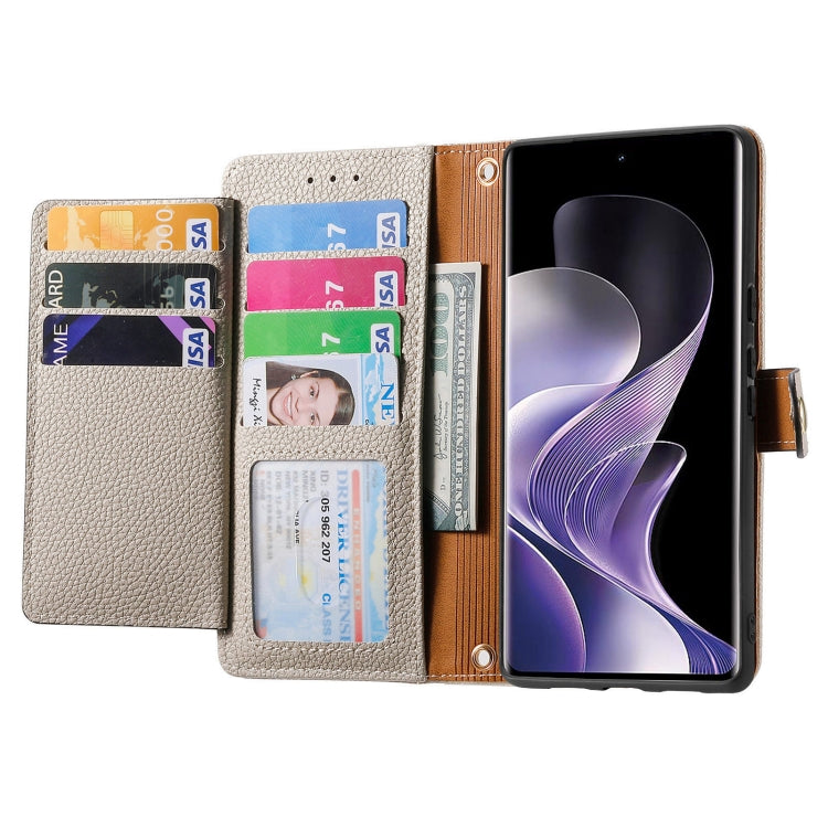 For Xiaomi Redmi Note 14 Pro+ 5G Love Zipper Lanyard Leather Phone Case