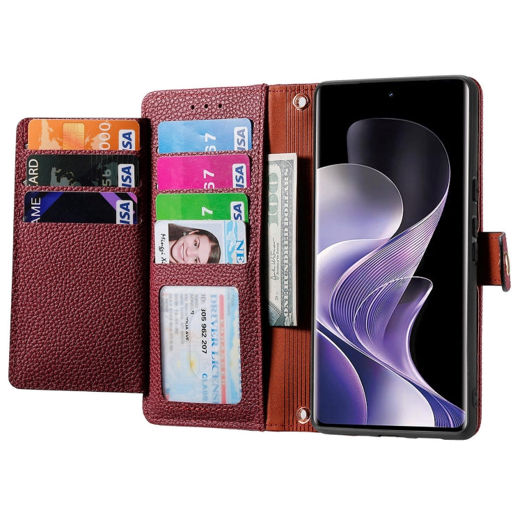 For Xiaomi Redmi Note 14 Pro+ 5G Love Zipper Lanyard Leather Phone Case