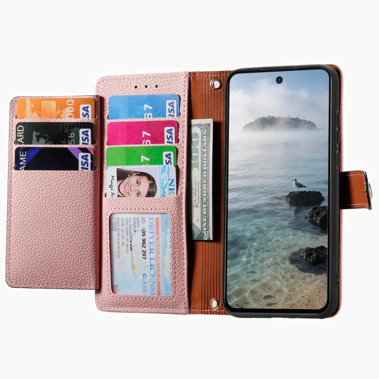 For Redmi Turbo 5 5G Love Zipper Lanyard Leather Phone Case