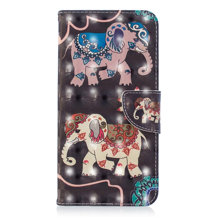 3D Colored Drawing Pattern Horizontal Flip Leather Case for Xiaomi Poco F1, with Holder & Card Slots & Wallet