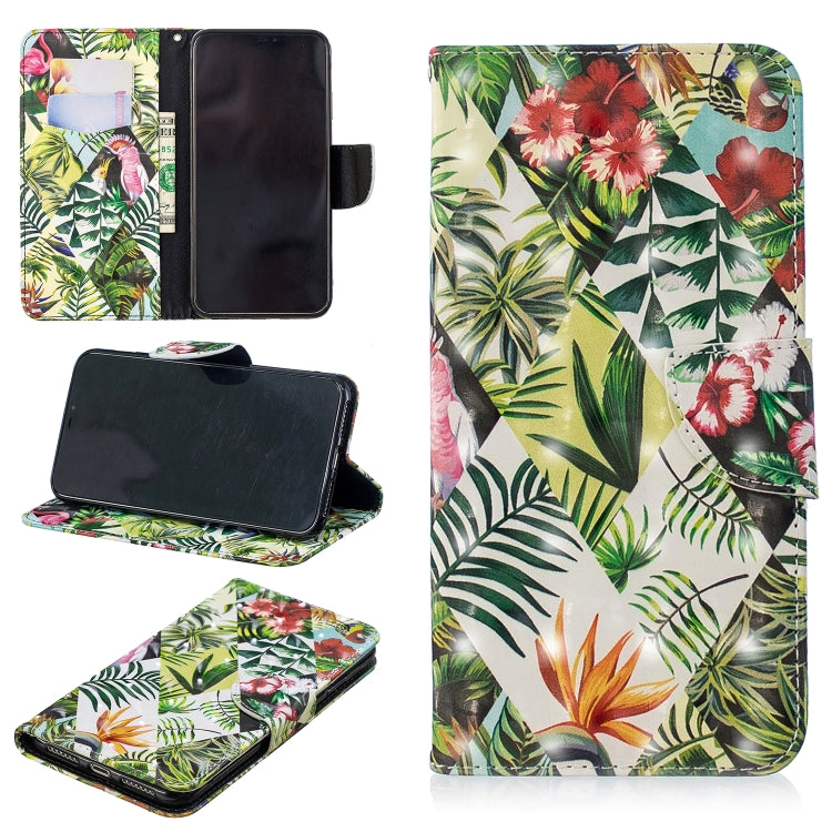 3D Colored Drawing Pattern Horizontal Flip Leather Case for Xiaomi Poco F1, with Holder & Card Slots & Wallet