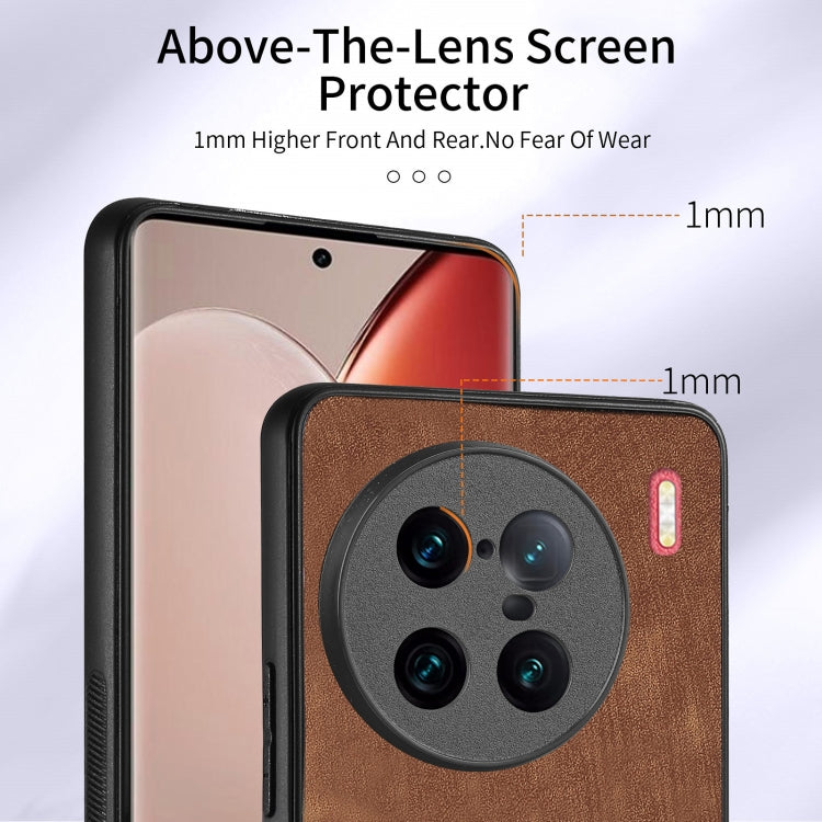 For vivo X90 Pro+ Retro Skin-feel Ring Multi-card Wallet Phone Case