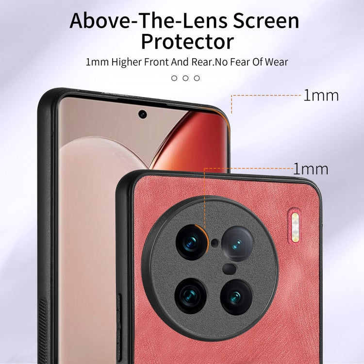 For vivo X90 Pro+ Retro Skin-feel Ring Multi-card Wallet Phone Case