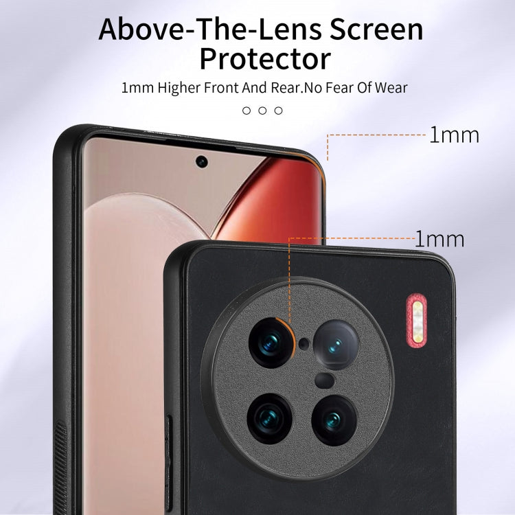 For vivo X90 Pro+ Retro Skin-feel Ring Multi-card Wallet Phone Case