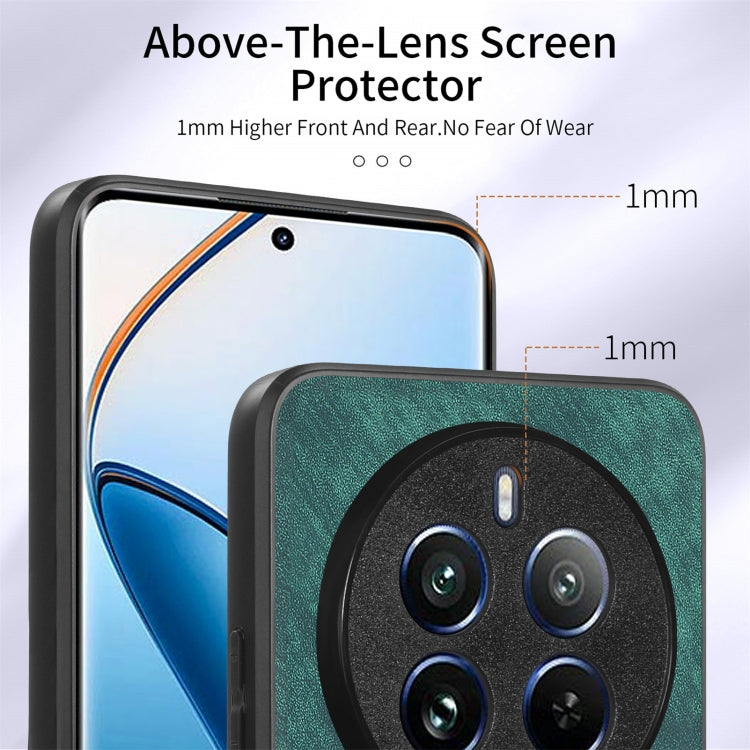 For Realme 12 Pro Retro Skin-feel Ring Card Wallet Phone Case