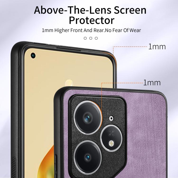 For Realme Neo7 Retro Skin-feel Ring Card Wallet Phone Case