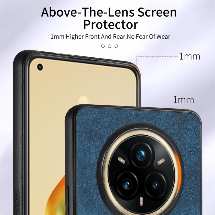 For Realme 14 Pro+ Retro Skin-feel Ring Card Wallet Phone Case