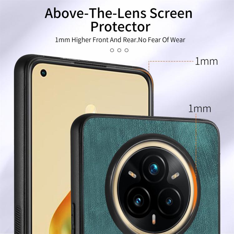 For Realme 14 Pro+ Retro Skin-feel Ring Card Wallet Phone Case