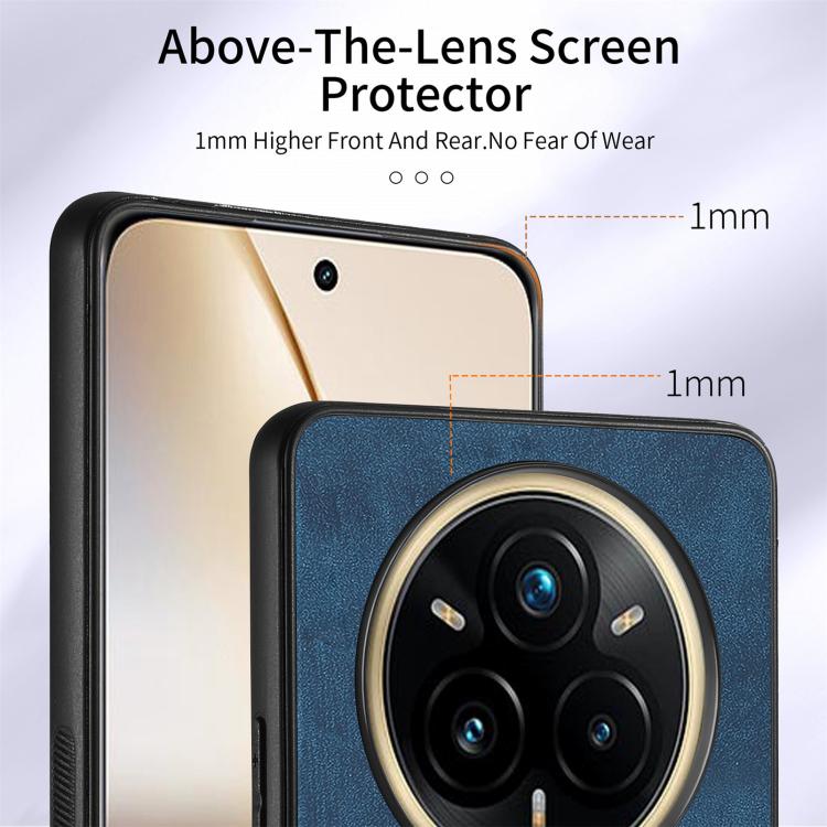 For Realme 13 Pro Retro Skin-feel Ring Card Wallet Phone Case