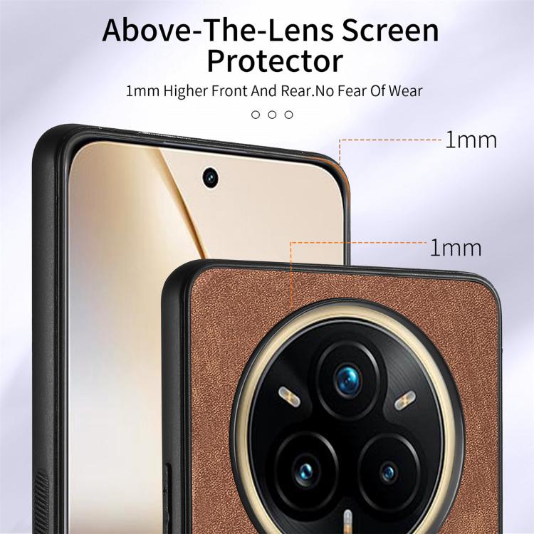 For Realme 13 Pro Retro Skin-feel Ring Card Wallet Phone Case