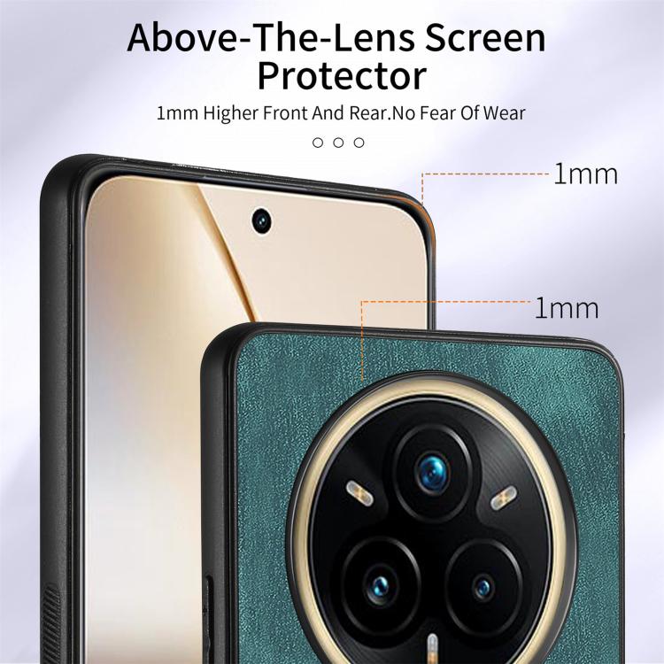 For Realme 13 Pro Retro Skin-feel Ring Card Wallet Phone Case
