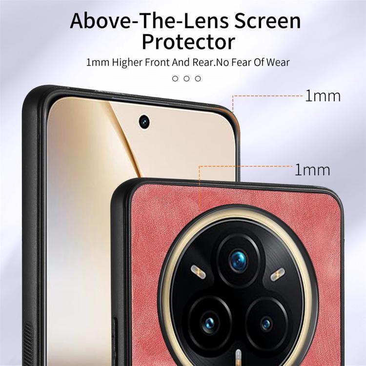 For Realme 13 Pro Retro Skin-feel Ring Card Wallet Phone Case
