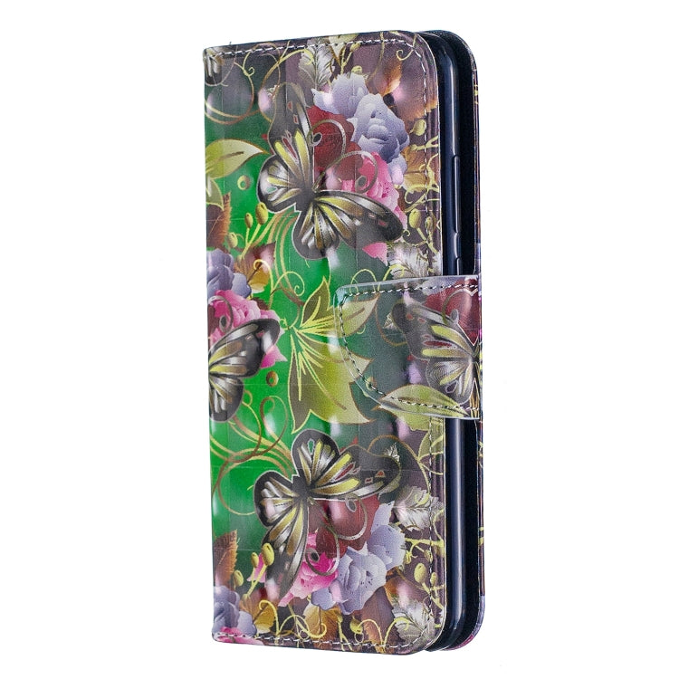 3D Colored Drawing Pattern Horizontal Flip Leather Case for Huawei Honor 10i / P Smart Plus, with Holder & Card Slots & Wallet