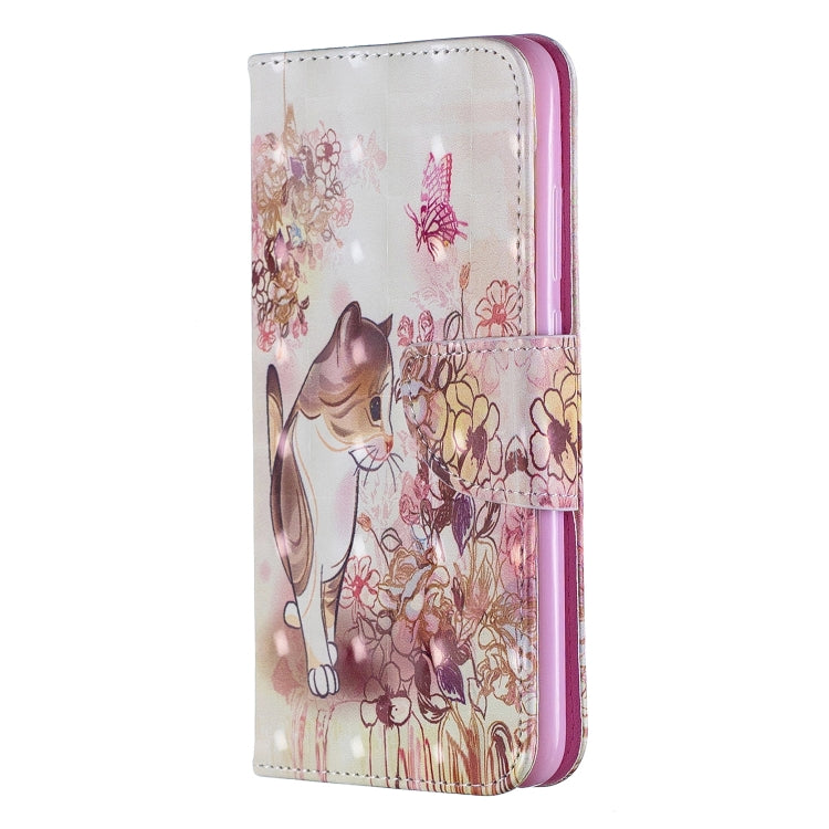 3D Colored Drawing Pattern Horizontal Flip Leather Case for Huawei Honor 10i / P Smart Plus, with Holder & Card Slots & Wallet