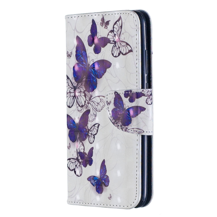 3D Colored Drawing Pattern Horizontal Flip Leather Case for Huawei Honor 10i / P Smart Plus, with Holder & Card Slots & Wallet