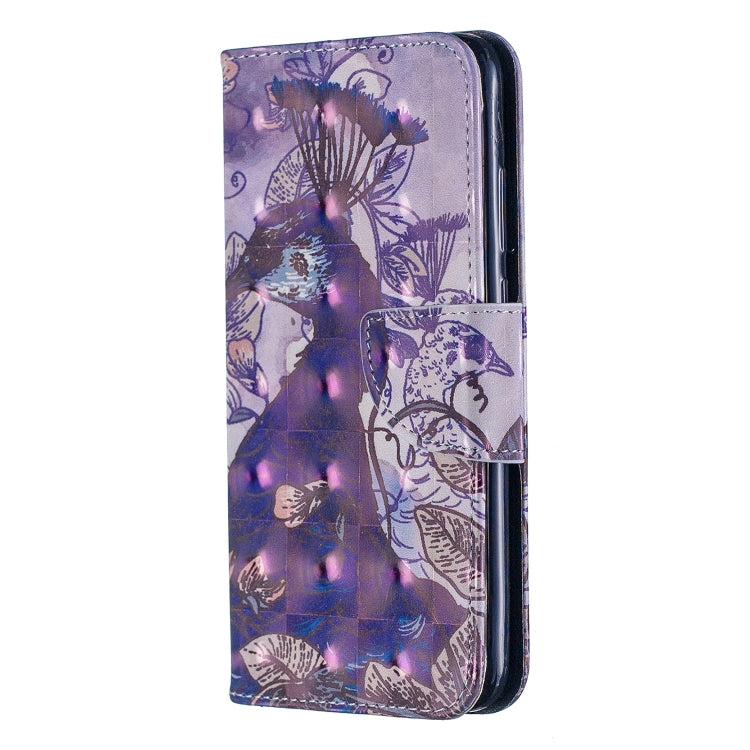 3D Colored Drawing Pattern Horizontal Flip Leather Case for Huawei Honor 10i / P Smart Plus, with Holder & Card Slots & Wallet