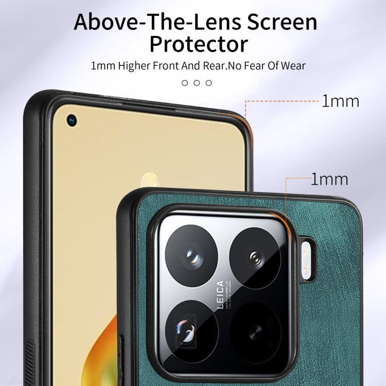 For Xiaomi 15 Retro Skin-feel Ring Card Wallet Phone Case