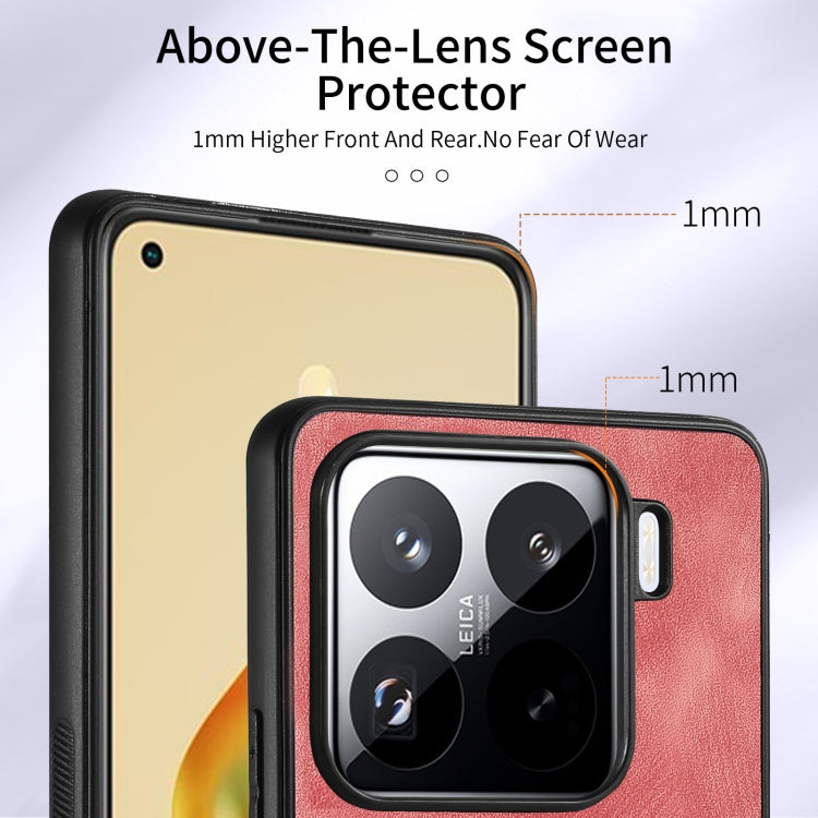For Xiaomi 15 Pro Retro Skin-feel Ring Card Wallet Phone Case