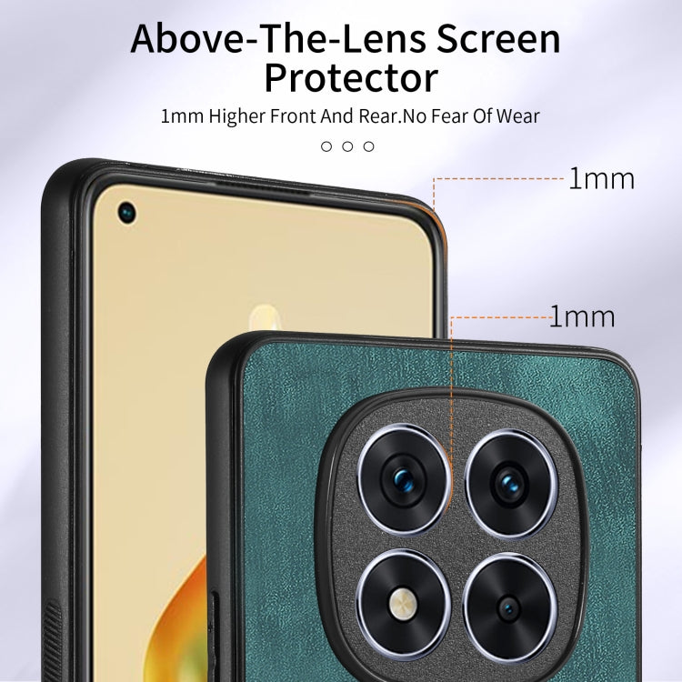 For Xiaomi Redmi Note 14 5G Retro Skin-feel Ring Card Wallet Phone Case
