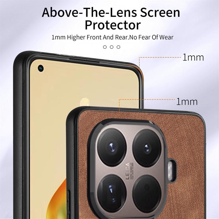 For Xiaomi 15T Pro Retro Skin-feel Ring Card Wallet Phone Case