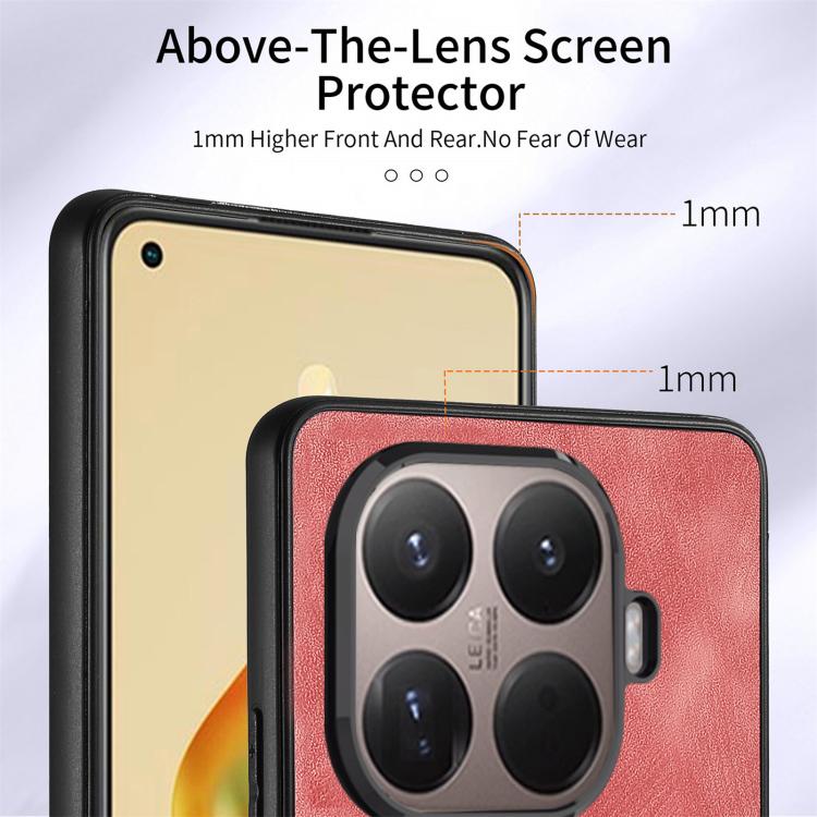 For Xiaomi 15T Pro Retro Skin-feel Ring Card Wallet Phone Case