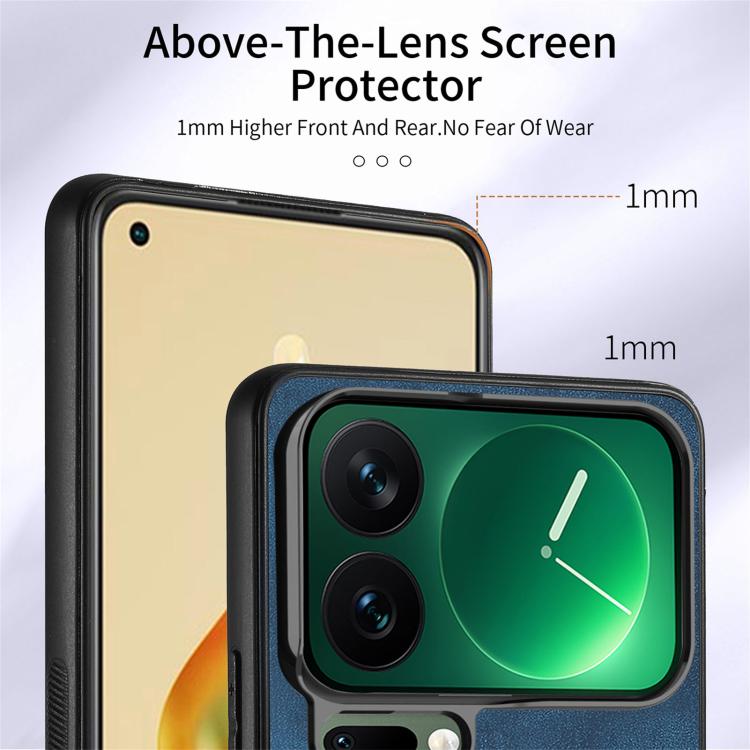 For Xiaomi 17 Pro Retro Skin-feel Ring Card Wallet Phone Case