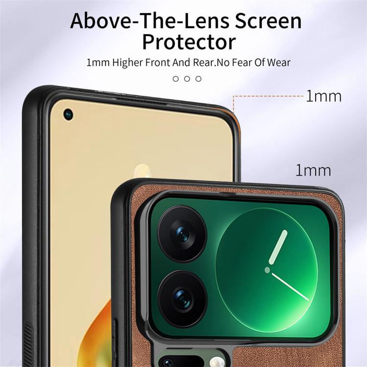 For Xiaomi 17 Pro Retro Skin-feel Ring Card Wallet Phone Case