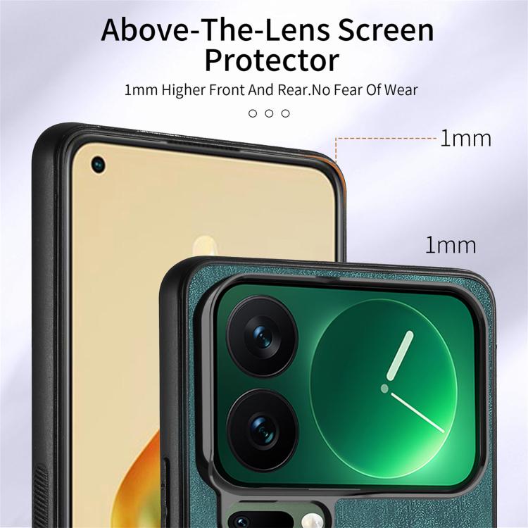 For Xiaomi 17 Pro Retro Skin-feel Ring Card Wallet Phone Case