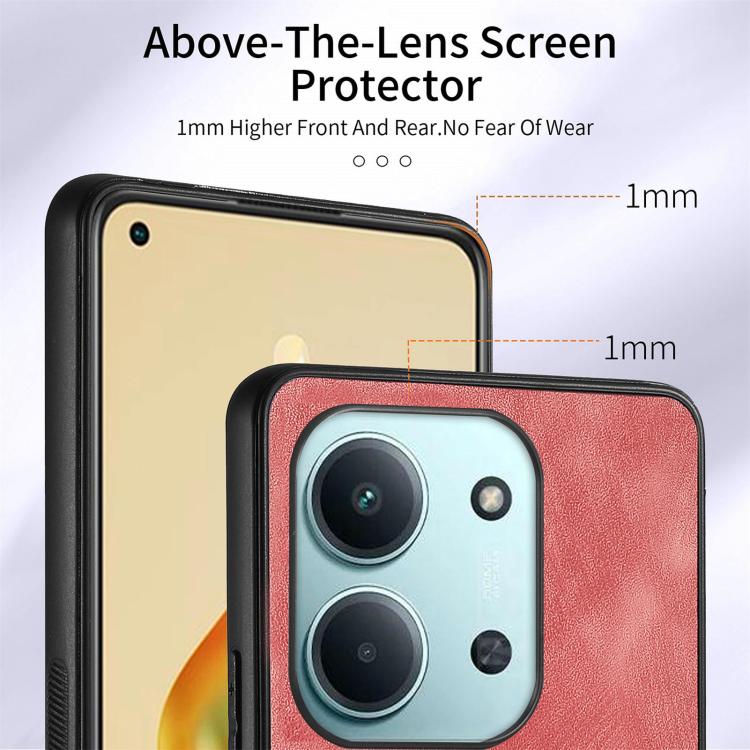 For Redmi 15C 5G / 4G Glodal 171mm Retro Skin-feel Ring Card Wallet Phone Case