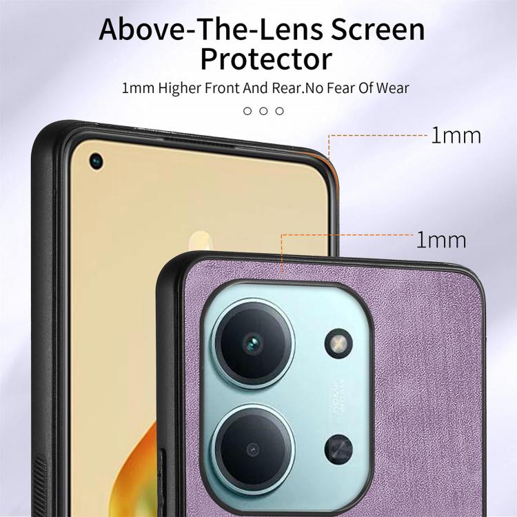 For Redmi 15C 5G / 4G Glodal 171mm Retro Skin-feel Ring Card Wallet Phone Case