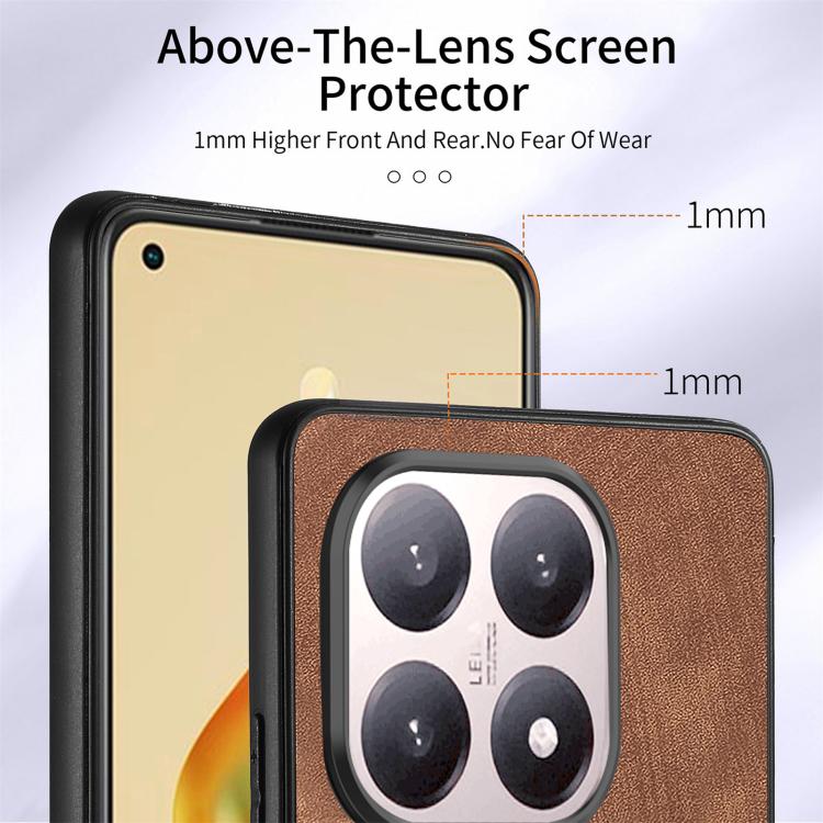 For Xiaomi 15T Retro Skin-feel Ring Card Wallet Phone Case