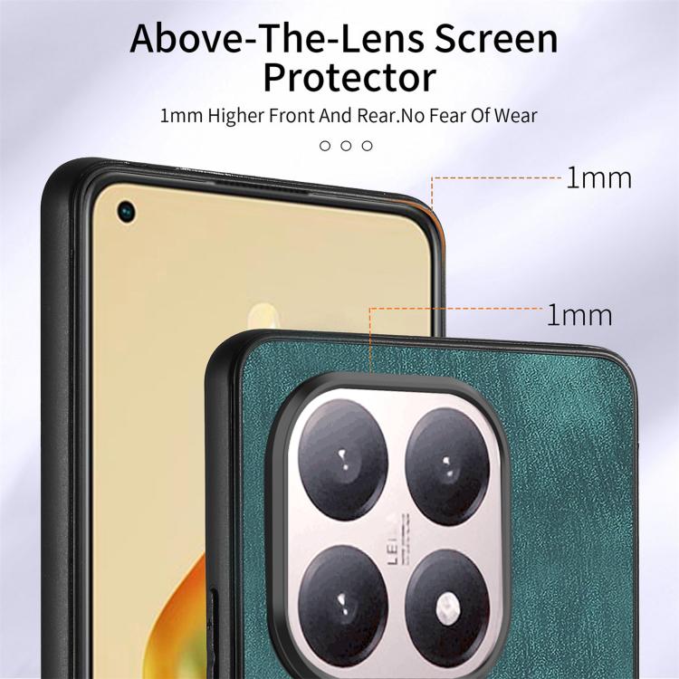 For Xiaomi 15T Retro Skin-feel Ring Card Wallet Phone Case