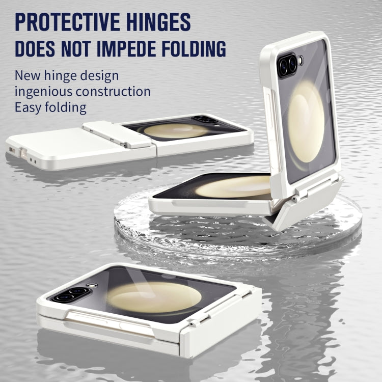 For Samsung Galaxy Z Flip7 FE / Flip6 Diamond Case-film Integral Hinge Shockproof Phone Case