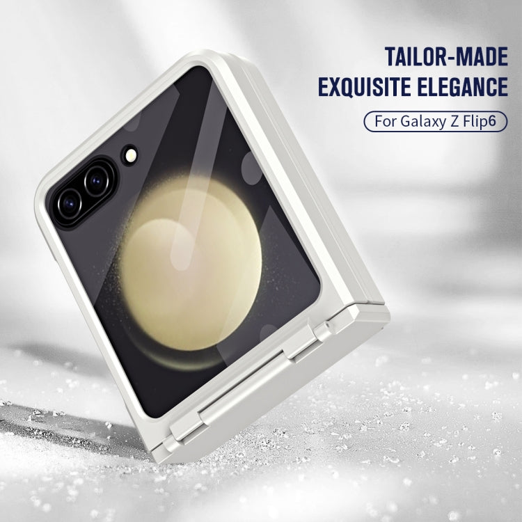 For Samsung Galaxy Z Flip7 FE / Flip6 Diamond Case-film Integral Hinge Shockproof Phone Case