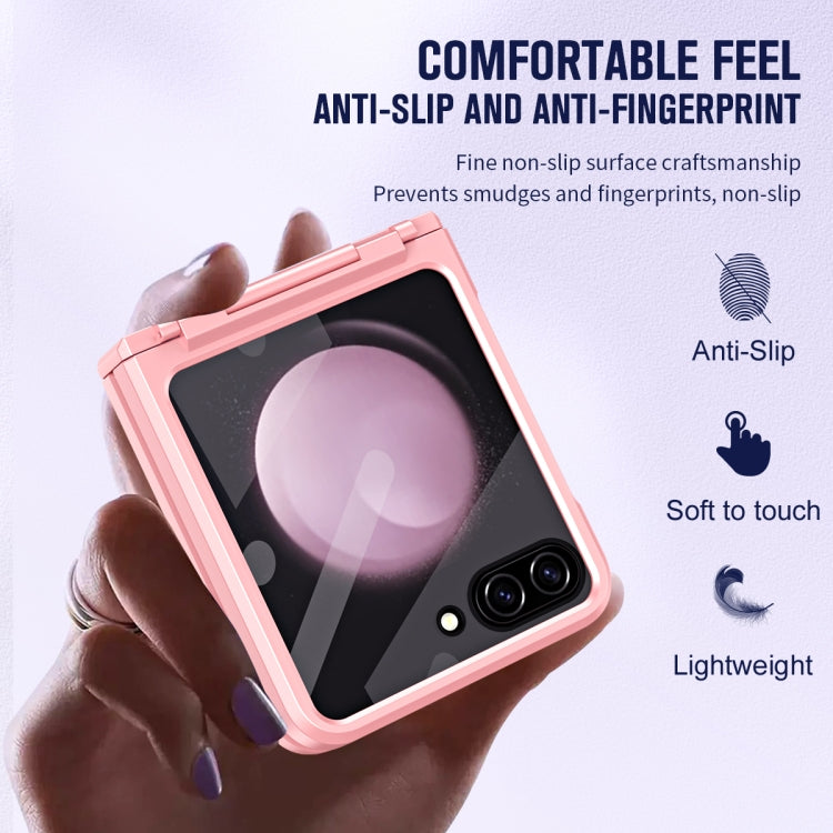 For Samsung Galaxy Z Flip7 FE / Flip6 Diamond Case-film Integral Hinge Shockproof Phone Case