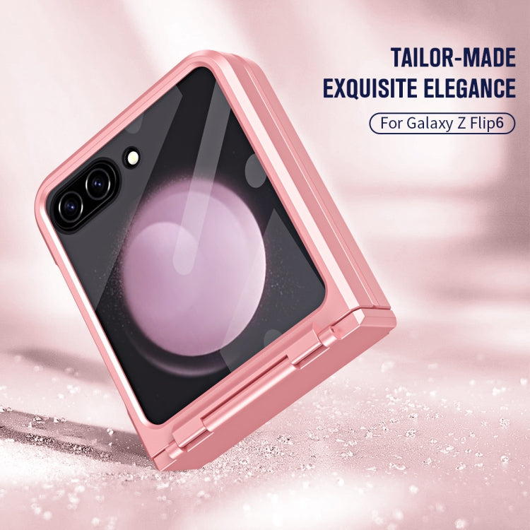 For Samsung Galaxy Z Flip7 FE / Flip6 Diamond Case-film Integral Hinge Shockproof Phone Case