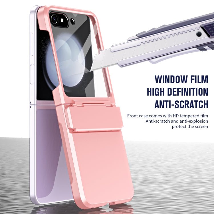 For Samsung Galaxy Z Flip7 FE / Flip6 Diamond Case-film Integral Hinge Shockproof Phone Case