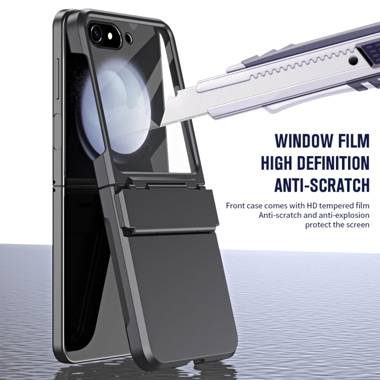 For Samsung Galaxy Z Flip7 FE / Flip6 Diamond Case-film Integral Hinge Shockproof Phone Case