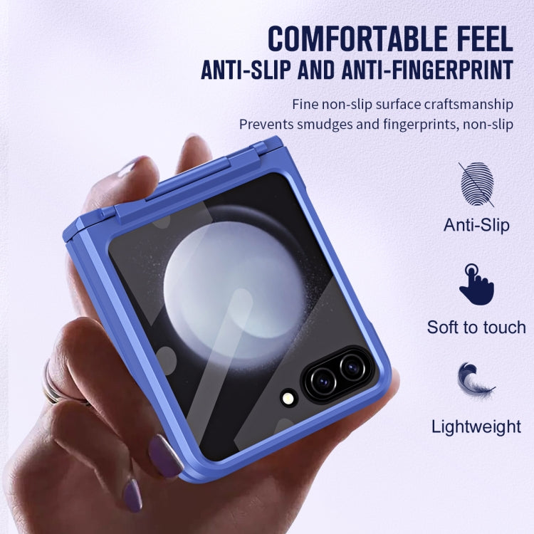 For Samsung Galaxy Z Flip7 FE / Flip6 Diamond Case-film Integral Hinge Shockproof Phone Case