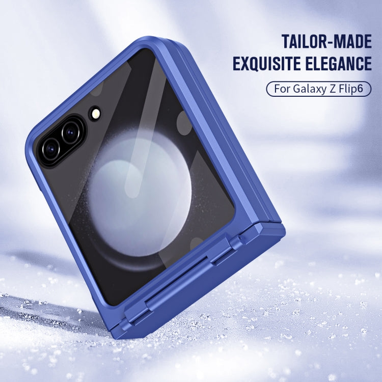 For Samsung Galaxy Z Flip7 FE / Flip6 Diamond Case-film Integral Hinge Shockproof Phone Case
